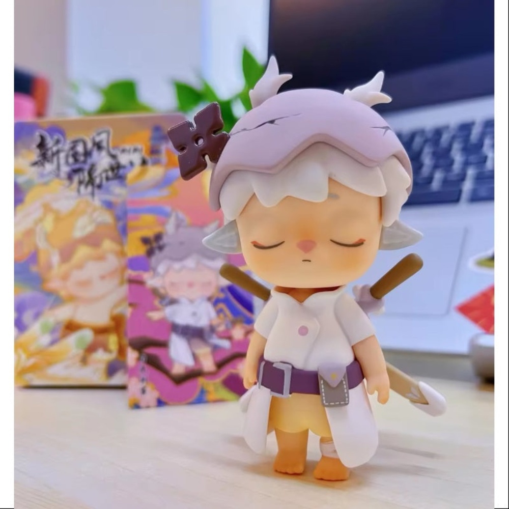 MIMI New Chinese Style-Letter Series White Night Assassin